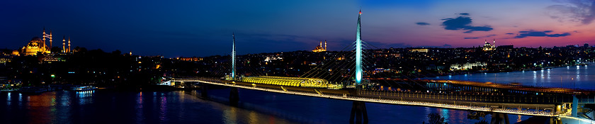 Image showing Panorama of Golden Horn