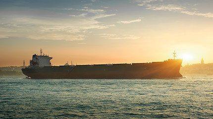 Image showing Tanker in Istanbul