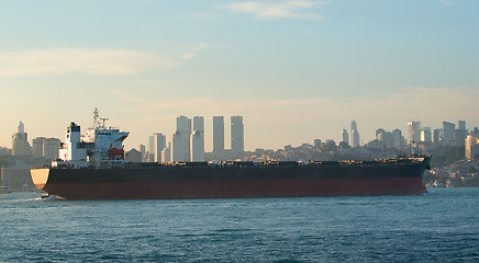 Image showing Tanker in Bosphorus