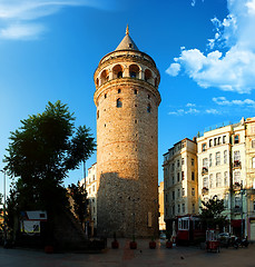 Image showing View on Galata Tower