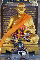 Image showing Golden monk