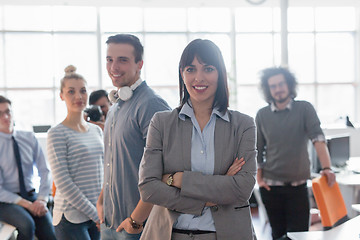 Image showing Portrait of successful Businesswoman