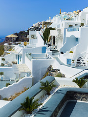 Image showing Landscape Santorini Island, Fira, , Greece