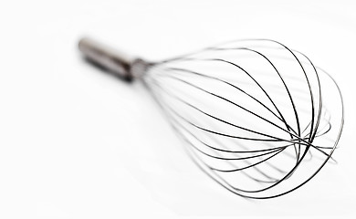 Image showing High End Commercial Wire Whisk on White