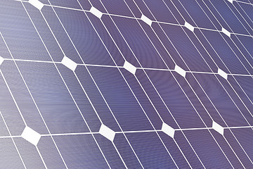 Image showing Closeup of solar panel