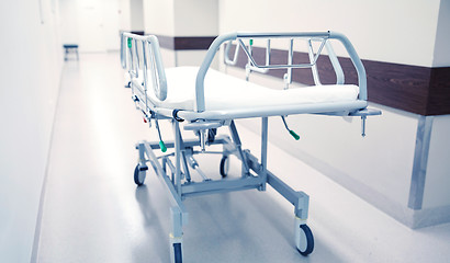 Image showing hospital gurney or stretcher at emergency room