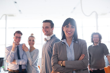 Image showing Portrait of successful Businesswoman