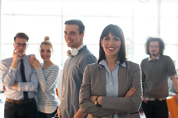 Image showing Portrait of successful Businesswoman