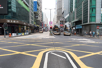 Image showing Nathan Road in Morning