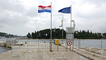 Image showing Border Crossing in Rovinj