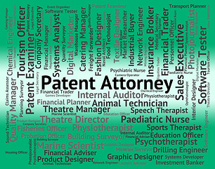 Image showing Patent Attorney Shows Performing Right And Da