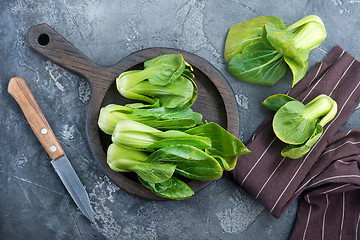 Image showing fresh bock choi