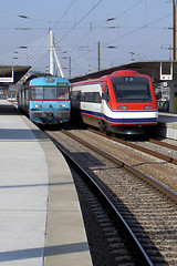 Image showing Trains