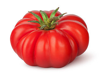 Image showing Fresh heirloom tomato