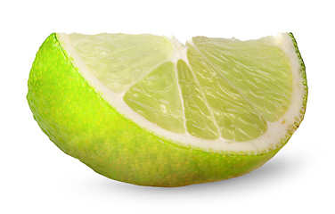 Image showing Small piece of lime