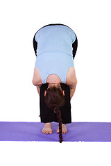 Image showing Woman in Yoga Position