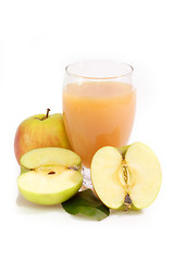 Image showing Healthy apple juice