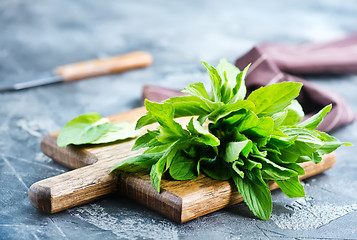 Image showing fresh mint