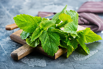 Image showing fresh mint