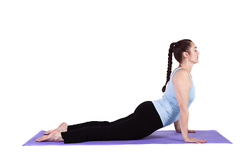 Image showing Woman in Yoga Position