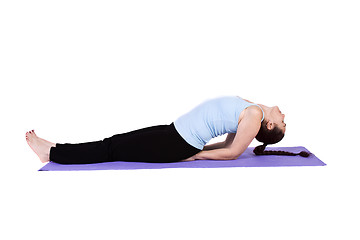 Image showing Woman in Yoga Position