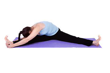 Image showing Woman in Yoga Position