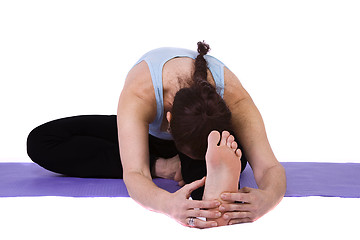 Image showing Woman in Yoga Position