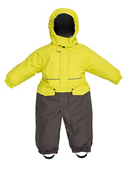 Image showing Childrens snowsuit fall