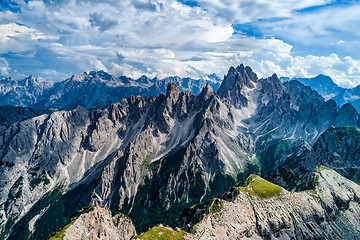 Image showing National Nature Park Tre Cime In the Dolomites Alps. Beautiful n