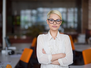 Image showing Portrait of successful Businesswoman