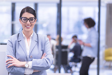 Image showing Portrait of successful Businesswoman