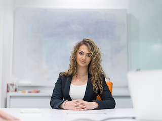 Image showing Portrait of successful Businesswoman