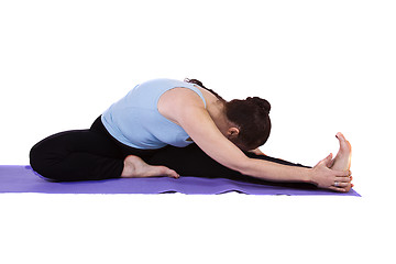 Image showing Woman in Yoga Position