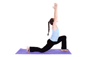 Image showing Woman in Yoga Position