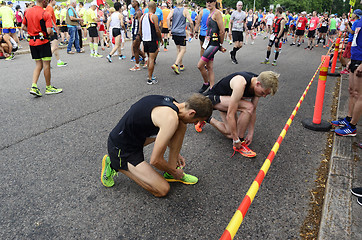 Image showing HELSINKI, FINLAND – AUGUST 12, 2017: Helsinki City Marathon, 1