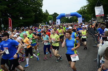 Image showing HELSINKI, FINLAND – AUGUST 12, 2017: Helsinki City Marathon, 1