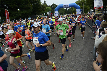 Image showing HELSINKI, FINLAND – AUGUST 12, 2017: Helsinki City Marathon, 1