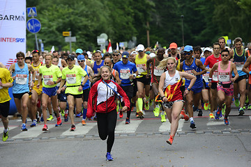 Image showing HELSINKI, FINLAND – AUGUST 12, 2017: Helsinki City Marathon, 1