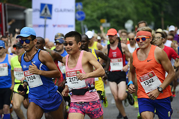 Image showing HELSINKI, FINLAND – AUGUST 12, 2017: Helsinki City Marathon, 1