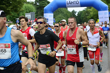 Image showing HELSINKI, FINLAND – AUGUST 12, 2017: Helsinki City Marathon, 1