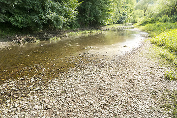 Image showing the Danube seepage at Donaueschingen Germany