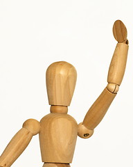 Image showing mannequin waving