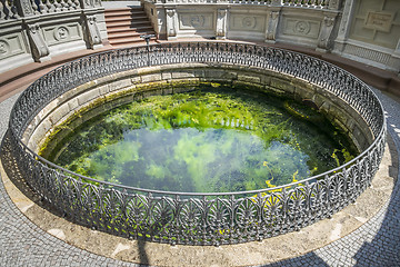 Image showing the Danube spring in Donaueschingen Germany