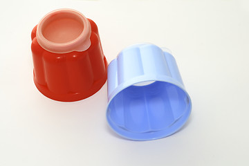 Image showing jelly moulds