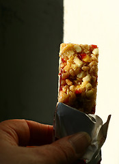 Image showing chewy cereal bar