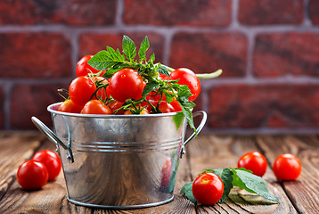 Image showing tomato cherry