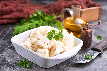 Image showing raw cauliflower