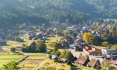 Image showing Shirakawa-go Historic Japanese old village