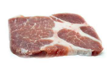 Image showing Meat pork loin pork slices