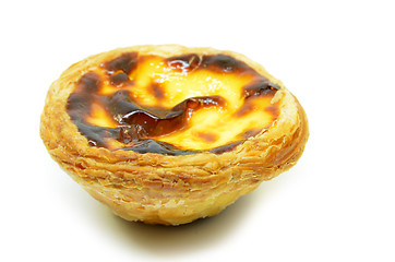 Image showing Typical Portuguese custard pies